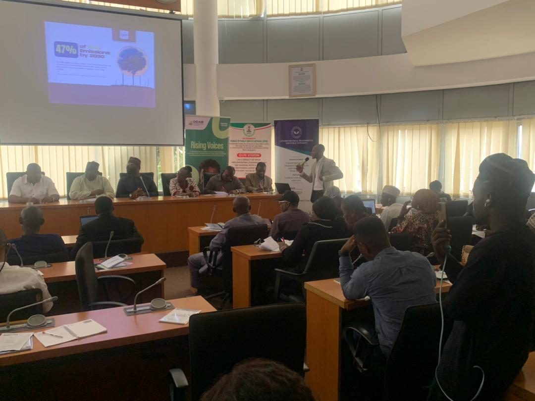Participants taking notes during a session